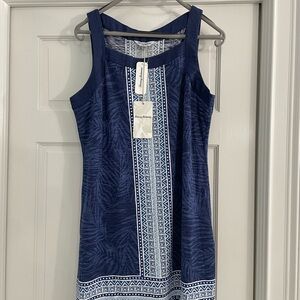 Tommy Bahama Kona Floral stripe dress NWT